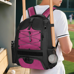 Sport Baseball Backpack Wholesale Custom Oem Baseball Backpack Lightweight Softball Bag With <b>Shoes</b> Compartment For Youth Boys - Product Image 6