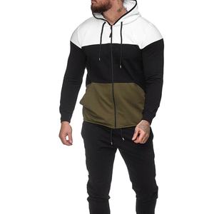 Ensembles de survêtements de Fitness pour hommes, vêtements de sport, survêtement d'entraînement et de Jogging, ensemble deux pièces - Product Image 4