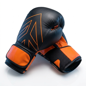 Guantes de Boxeo de Piel Sintética PU de Alta Calidad Sultan, Antideslizantes, con Cierre de Gancho y Bucle, Personalizables para Adultos, para Uso Profesional - Product Image 1