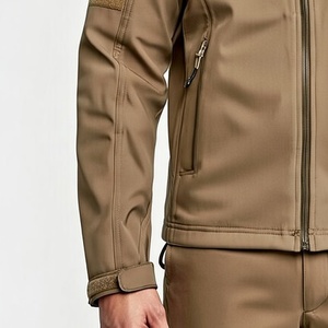 เสื้อแจ็คเก็ตกันน้ำสำหรับผู้ชาย RAPID SPORTS รุ่นใหม่ขายส่ง ผ้าขนสัตว์ผสมเนื้อนุ่มไร้รอยต่อ สีเทา ซิปปิด น้ำหนัก 400 กรัม เหมาะสำหรับฤดูหนาว - Product Image 6