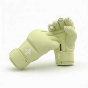 Gants de boxe pour hommes adultes de qualité supérieure, personnalisés, en cuir PU, fermeture à lacets, par RIVIAN ATLANTIC - Product Image 1