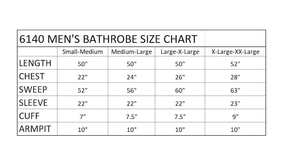 Peignoir en polaire pour homme, personnalisé, long, à capuche, brodé avec monogramme, peignoir doux et chaud pour homme, pour la maison, l'hôtel - Product Image 4