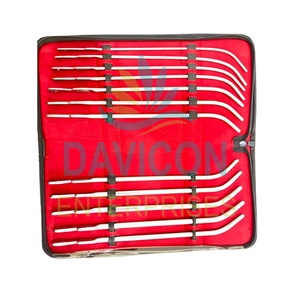 Urethral Sounds/Dilators Bougies (Clutton's) 267MM (<b>10</b> 1/2) SET <b>12</b> Stainless Steel Manual CE Certified Sterilizable | Davicon - Product Image 6