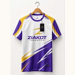 Fabricante de Camisetas Personalizadas, Camisetas de Algodón, Camisetas Extra Grandes, Impresión de Logotipos, Ropa Deportiva al por Mayor, ZIAKOT INDUSTRY Pakistán - Product Image 1