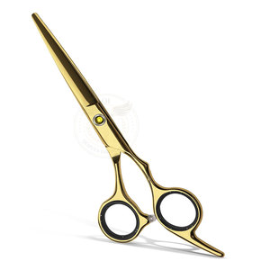 Japanese 440C Stainless Steel Adjustable Screw Professional Right-Handed Hair Salon <b>Barber</b> Scissors Sharp <b>Blades</b> 6.5 Inch - Product Image 3