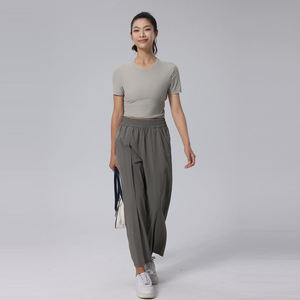 Camiseta deportiva de manga larga, camiseta de compresión de alta calidad, ropa informal ajustada para mujer, top de yoga, camiseta de compresión. - Product Image 2