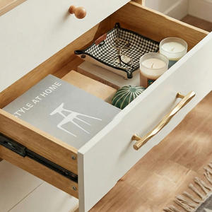 Tiradores Modernos de Latón para Gabinetes, Diseño Geométrico Único con Ondas Texturizadas, Ecológicos, Duraderos, Ideales para Cocina y Baño - Product Image 5