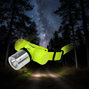 Linterna frontal con correa ajustable y luz LED brillante para actividades al aire libre - Product Image 3