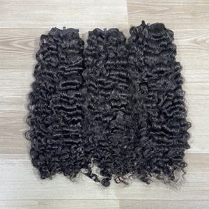KINKY CHEVEUX CRUS BOUCLÉS CHEVEUX VIETNAMIENS Cheveux humains vierges TEXTURES BOUCLES pour FEMMES NOIRES - Product Image 2