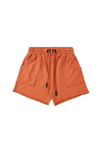 Pantalones Cortos de Algodón Azul Claro para Hombre con Cintura Ajustable con Cordón y Bolsillos Laterales, Diseño Casual de Tiro Medio y Transpirable - Product Image 4