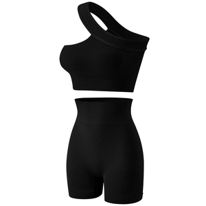Tenues de sport personnalisées pour femmes, vêtements de sport, leggings à manches longues, ensembles de fitness sans couture, ensembles de yoga - Product Image 2