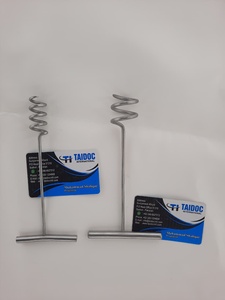 Taidoc International TID 686 T-handle Doyen Myoma Screw Espiral Pequeña/Grande 150mm Instrumento Manual de Cirugía Ginecológica CE - Product Image 2