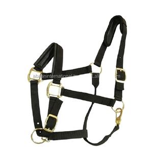 Nouvel ensemble de harnais et de licol en nylon rembourré pour chevaux, fabriqué en Inde - Product Image 5