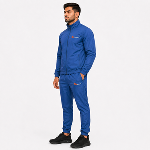 Mens Team Uniform Windproof Waterproof Breathable 100% <b>Nylon</b> Durable Full Zip Tracksuit Two Piece Set Sports Jacket <b>Track</b> <b>Pants</b> - Product Image 2