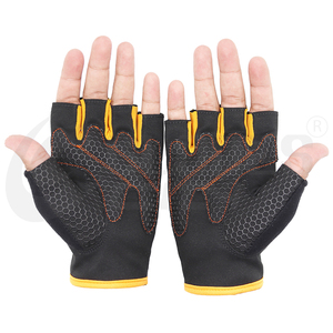 Gants d'entraînement de gym unisexes antidérapants en néoprène personnalisés GC-WLG-0060-2025 pour la musculation avec conception respirante - Product Image 3
