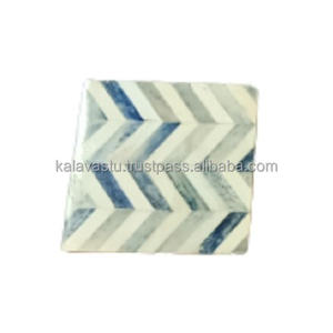 Posavasos de madera ecológico con acabado de cuerno y hueso decoración del hogar vajilla - Product Image 4