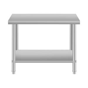 Étagère commerciale de table de préparation de cuisine en acier inoxydable 36 "* 24" pour la fabrication en acier de table de travail à domicile de restaurant - Product Image 1