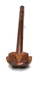 Machacador de Mano de Madera para Patatas, Verduras y Frutas |   Machacador de Cocina de Madera Natural |   Utensilio de Cocina Ecológico - Product Image 3