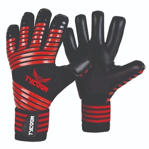 Gants de gardien de but de football de haute qualité, protection des doigts, quantité minimale de commande, paume professionnelle de football et dos de main en PU souple - Product Image 5