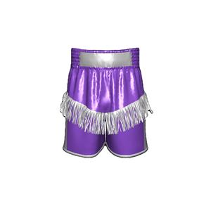 Shorts de Muay Thai pour hommes, personnalisables avec logo, en polyester 100% à taille mi-haute élastique, pour la gym, la course et les loisirs, style thaïlandais, vente en gros Pakistan - Product Image 4