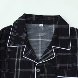 Conjunto de Pantalones y Camisa a Cuadros Casual de Manga Larga a Precio Razonable 2026, Apto para Todas las Estaciones como Ropa de Estar por Casa - Product Image 3