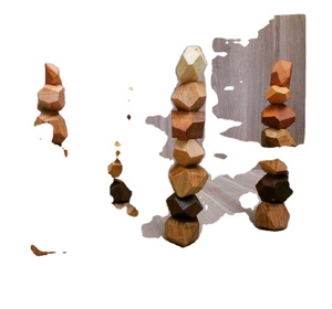 Jouet d'équilibre en plastique le plus populaire pour enfants, pierre d'équilibre en plastique - Product Image 1