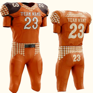 Uniforme de football américain léger et confortable avec impression par sublimation de haute qualité Uniformes de football américain - Product Image 2