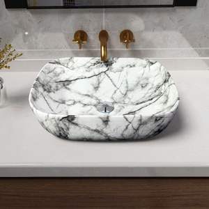 Lavabo de Mármol de Diseño para Baño de Lujo - Product Image 1