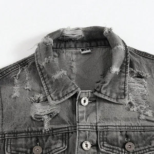 Chaleco de Mezclilla para Hombre, Invierno, Transpirable, Estilo Casual, 100% Algodón, Uso Diario - Product Image 2