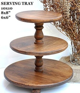 TIME 2 DECOR Support à gâteau artisanal en résine écologique personnalisable, 20 pièces, outil de service décoratif pour gâteaux faits maison - Product Image 2