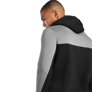 Survêtement à capuche léger et respirant 100 % coton à séchage rapide pour homme, motif uni, idéal pour la course et le jogging en hiver – Vente en gros - Product Image 3