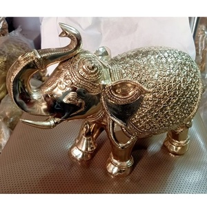 Polished Brass <b>Elephant</b> Tableware-Father's Day <b>Gift</b> - Product Image 5
