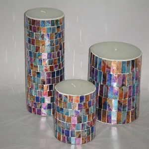 2018 Vente chaude Designer non parfumé, bougie pilier de cire parfumée, pilier de bougie de cire de père Noël, bougie de créateur de cire, bougie colorée - Product Image 3