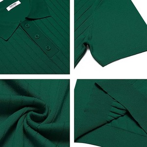 Chemises décontractées personnalisées pour hommes en toile unie 100 % polyester/coton, anti-plis, imprimées numériquement, grandes tailles - Product Image 5