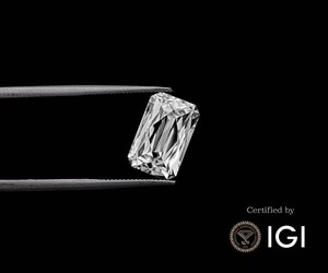 Diamant de laboratoire de 2,50 carats, taille antique, diamant créé en laboratoire, diamant Ashoka à taille croisée pour bagues de fiançailles, diamant blanc CVD-HPHT - Product Image 1