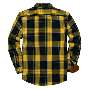 Chemise en flanelle de qualité supérieure pour homme, manches longues, décontractée, à carreaux, printemps-automne, pour garçons adultes - Product Image 2