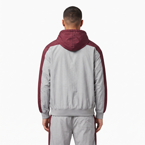 Sudadera con Capucha Personalizada para Hombre, 100% Nailon, Estilo Urbano, Hombros Caídos, Dos Tonos, Informal - Product Image 2
