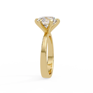 Anillos de compromiso clásicos redondos solitarios de seis puntas con certificado IGI, anillo de diamante cultivado en laboratorio de oro sólido de 14 quilates para mujer, anillo de compromiso. - Product Image 5