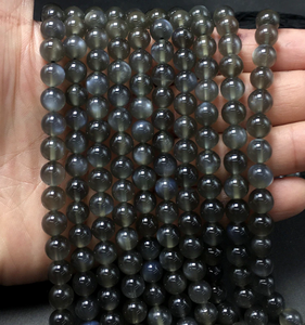 Cuentas de Obsidiana Natural Mixta, Jaspe Cebra Rosa, Obsidiana Plateada, Copo de Nieve, 6mm 8mm, Cristal al por Mayor, Marca FE para Joyería - Product Image 2
