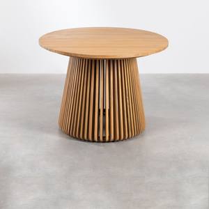 Mesa de jardín ovalada Vandana Nova Zenova 200x110 cm en madera de acacia Mura - Product Image 2