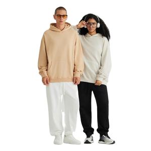 Ensemble de survêtement court en molleton imprimé respirant pour sports d'hiver, 100 % coton, deux pièces, coupe ajustée, pour hommes - Product Image 2