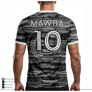 Camiseta de Fútbol Mawra de Alta Calidad al por Mayor, Uniformes de Equipo Sublimados Personalizados, Camiseta de Entrenamiento de Fútbol Unisex, Ropa Deportiva de Secado Rápido - Product Image 2
