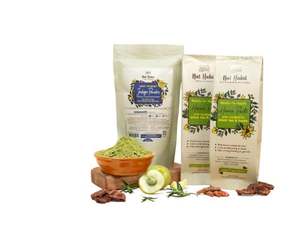 Nat Habit Pasta de Henna Lista para Aplicar y Polvo de Índigo Orgánico – Combo de Coloración Natural para Cabello Negro - Product Image 2