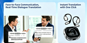 Auriculares inalámbricos Bluetooth con gancho para la oreja 2026, pantalla digital de batería, traducción inteligente por IA, traductor IA, auriculares con traductor en tiempo real - Product Image 5