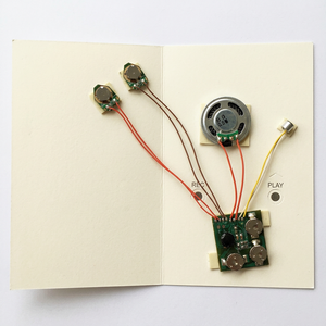 6'sec to 60'sec recordable greeting card recording IC chip - Product Image 6