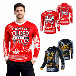 Camiseta de Motocross Personalizada 2026 para Hombre, Divertida Camiseta de Carreras MX Dirt Bike de Manga Larga, Equipamiento para Conducción Todoterreno - Product Image 1