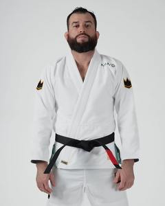   Kimono de Jiu-Jitsu Brasileño Nano 3.0 Blanco, Alta Calidad, 100% Algodón, 460g, Elástico, Uniforme de Artes Marciales - Product Image 3