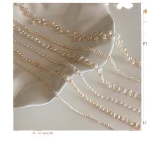 Collier en perles d'eau douce de style rétro français pour femmes, élégant, à la mode, personnalisé, chaîne de clavicule, polyvalent, perles d'eau douce - Product Image 5