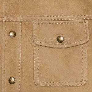 เสื้อแจ็คเก็ตทรัคเกอร์ผู้ชาย Explorer น้ำหนักเบา นุ่มสบาย เหมาะสำหรับการเดินทาง สวมใส่ได้ทุกวัน สไตล์สตรีทแฟชั่น - Product Image 4