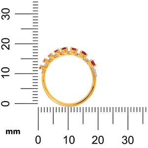 Luxurious <b>Two</b> Tone Rose Gold <b>Ring</b> Featuring a Grand Diamond Halo and Accent <b>Stones</b> Timeless Brilliance: Rose Gold Diamond Halo - Product Image 5